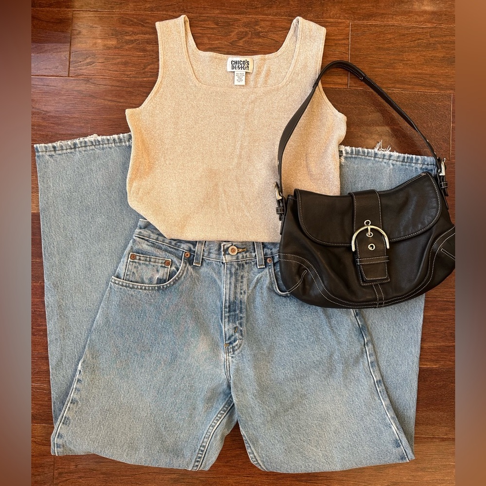Vintage Arizona Jean Co high rise straight leg denim
